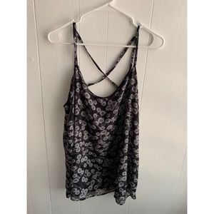 Daisy and Skull Tank Top